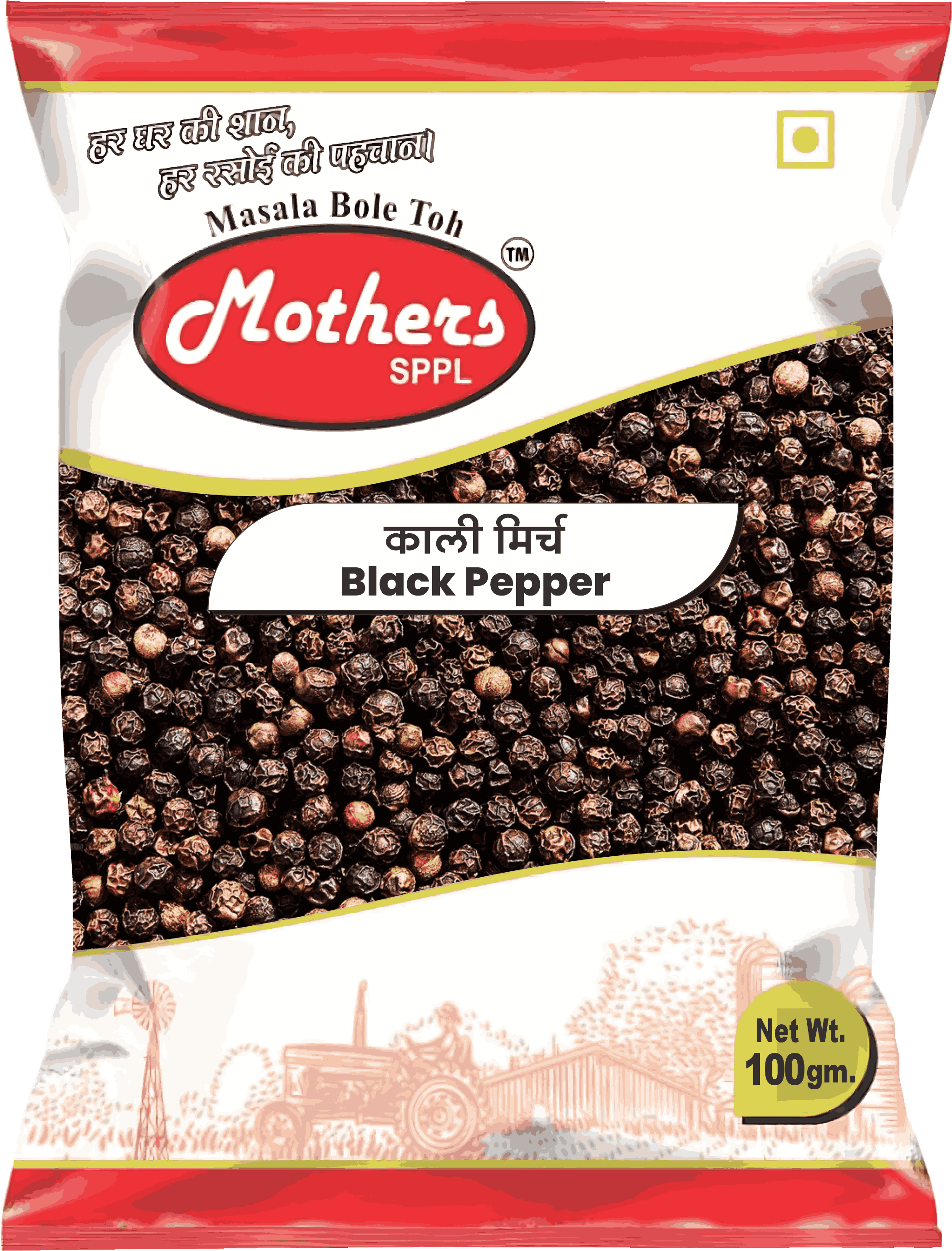 Mothers SPPL's Whole Black Pepper